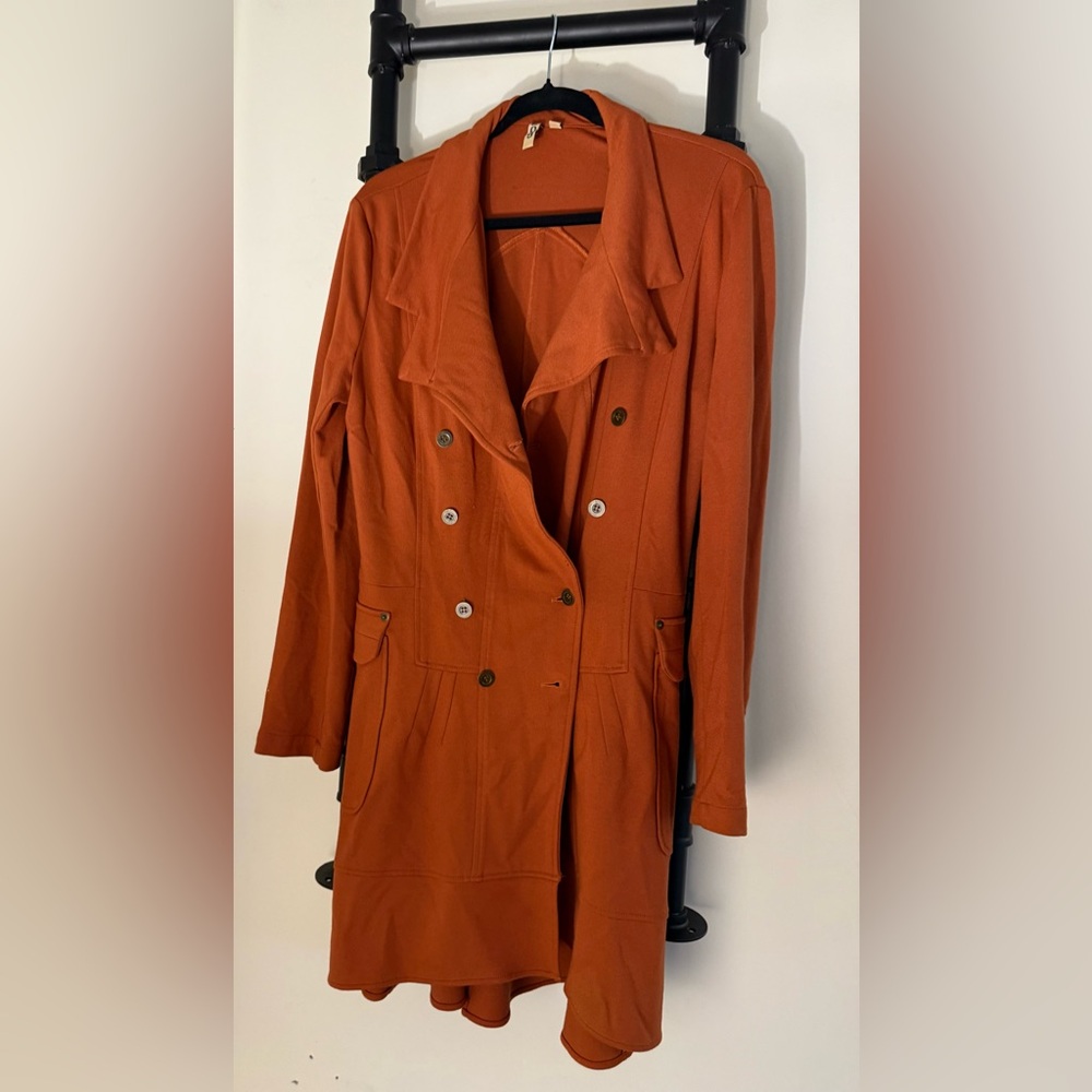 Unbranded Elegant Women's Double-Breasted Trench Coat